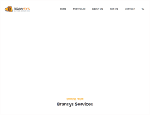 Tablet Screenshot of bransys.com